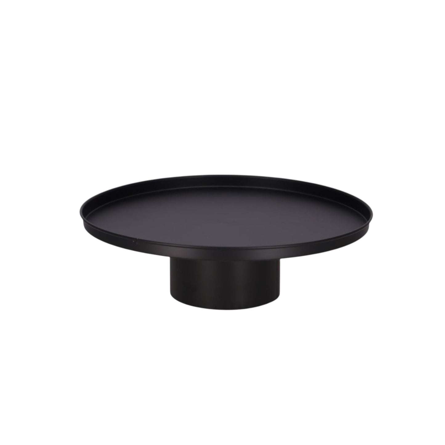 Vosteen Metalltablett Elias auf Fuss Schwarz