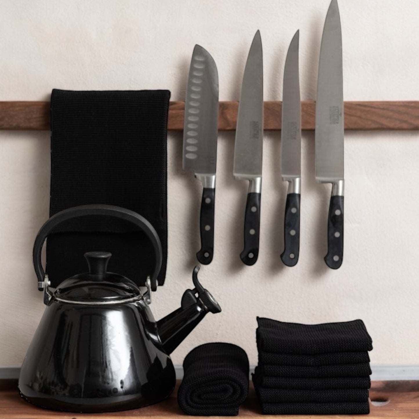 Solwang Wischtuch BIO (3-er Set) Schwarz