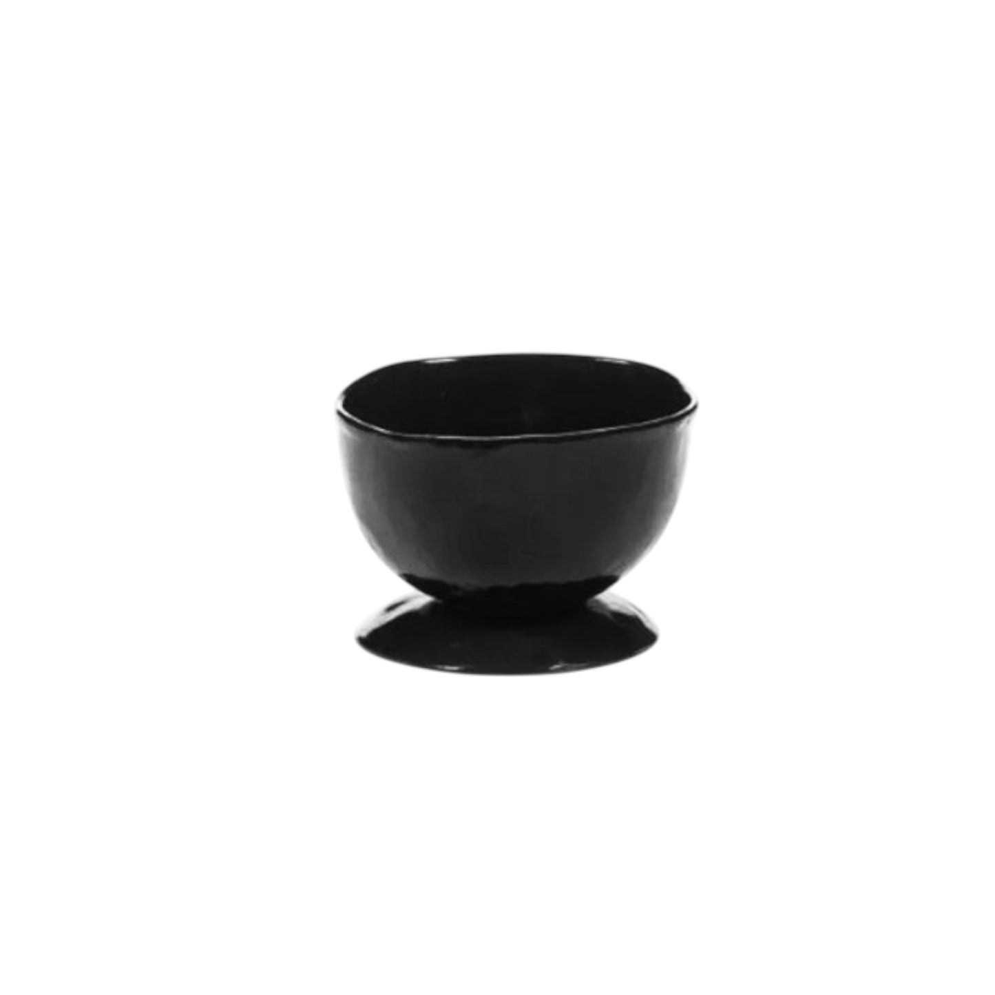 SERAX Hohe Schüssel auf Fuss La Mère Schwarz
