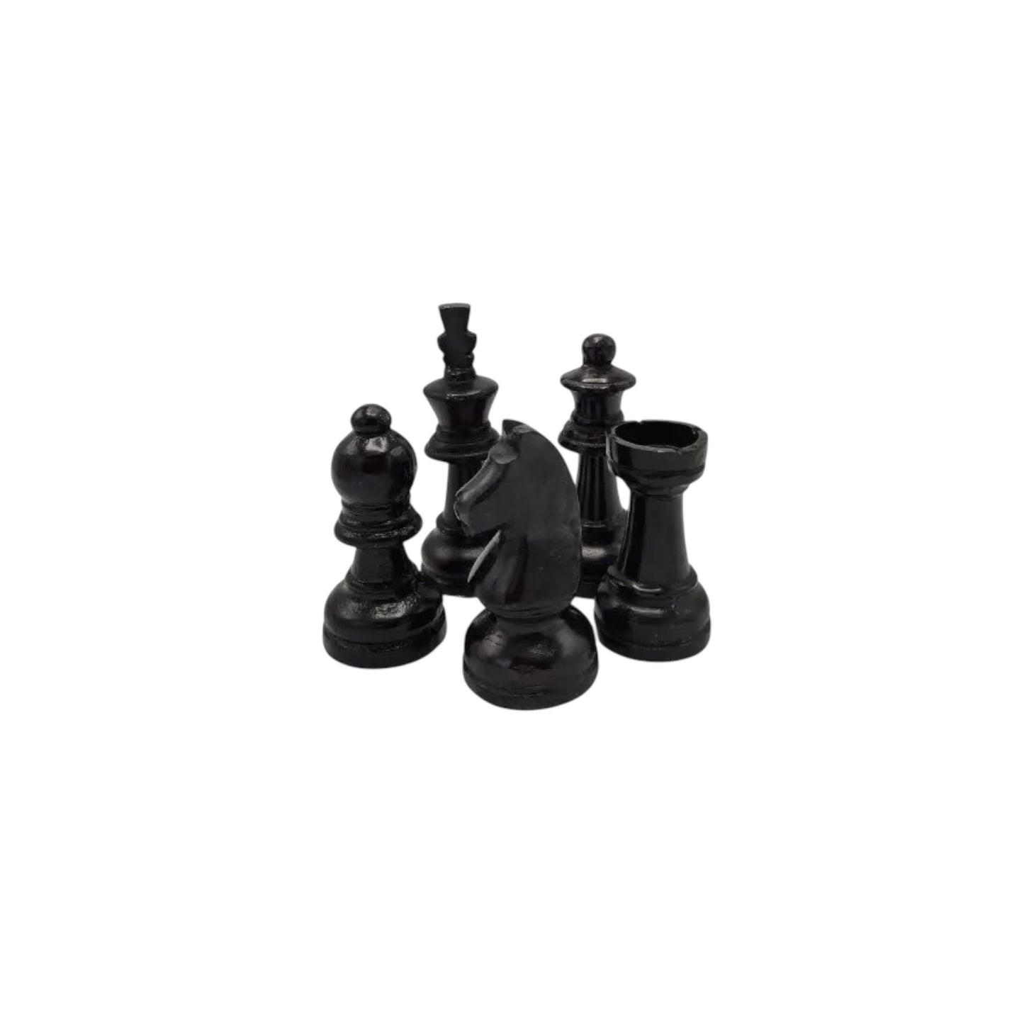 ADC Schachfiguren (5-er Set) Schwarz