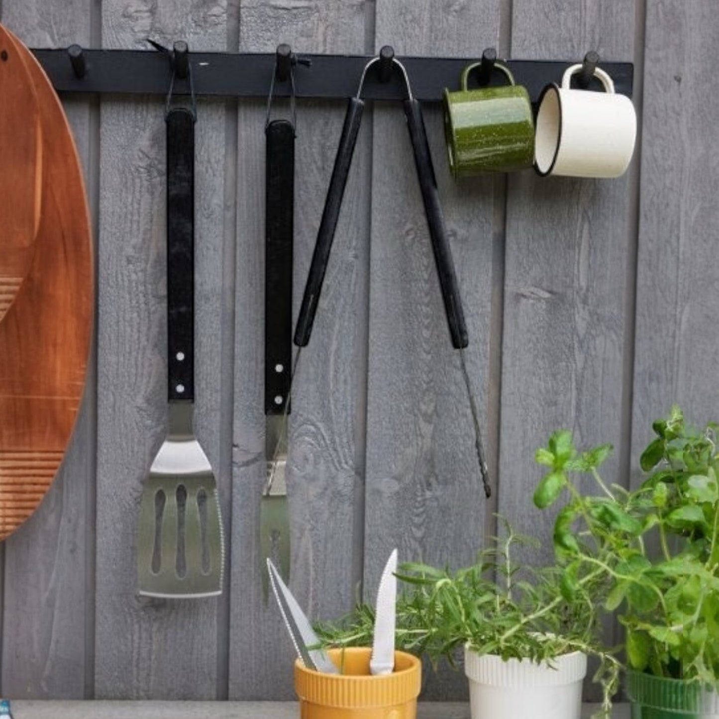 Sagaform Fredde BBQ (3-er Set) Schwarz