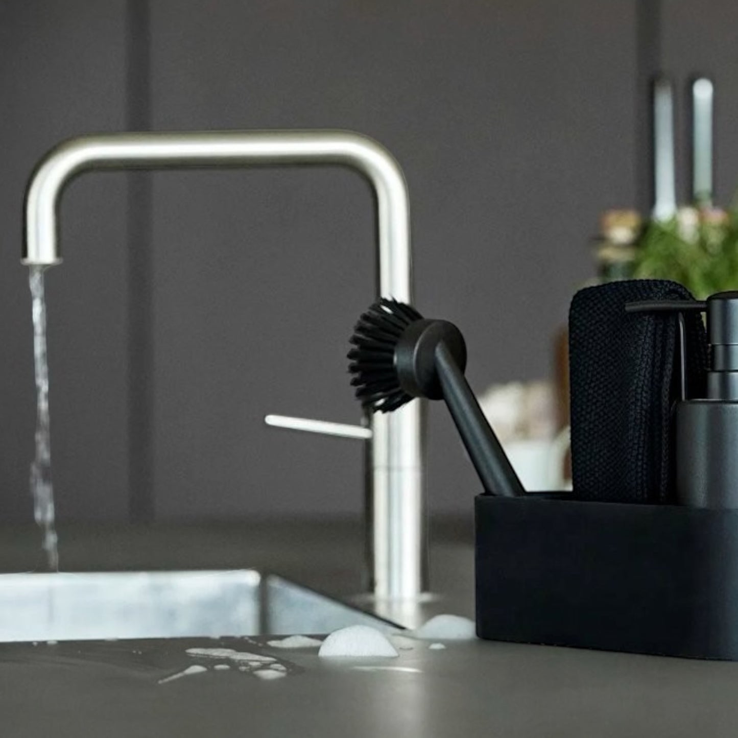 Zone Singles Geschirrspülset (4-er Set) Schwarz