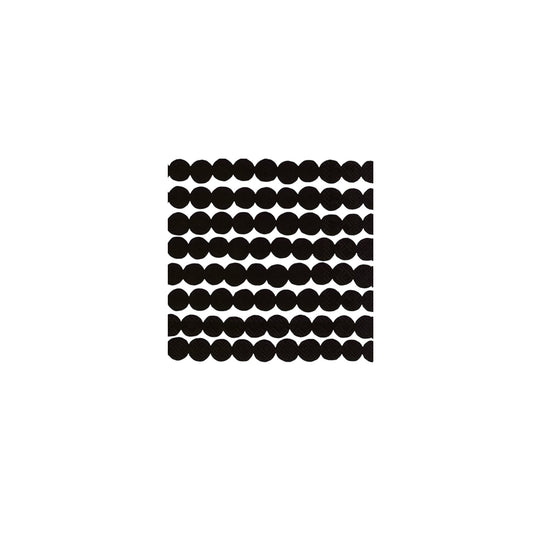 marimekko Cocktail Servietten Räsymatto Schwarz