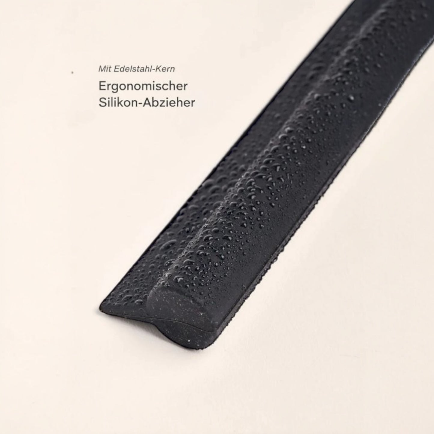 nordesign Duschabzieher Schwarz