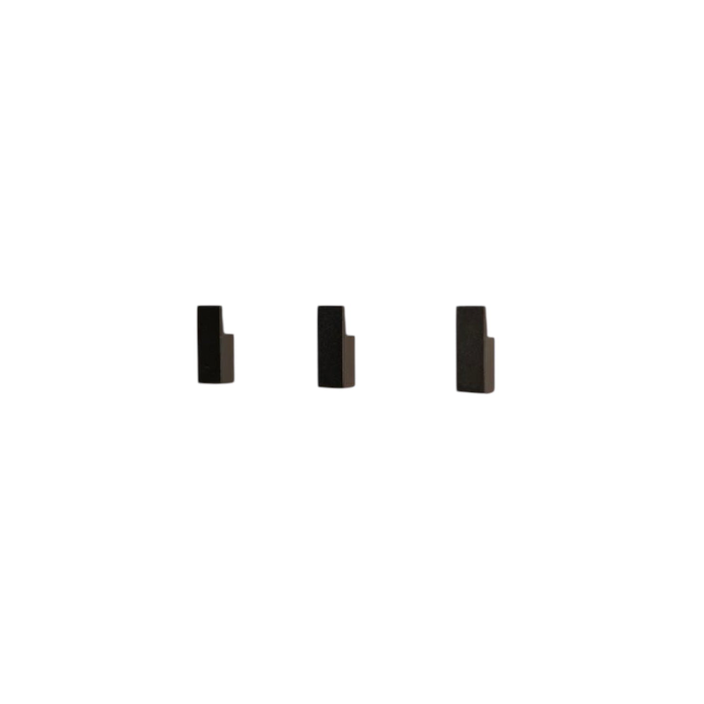 nordesign Wandhaken (3-er Set) Schwarz