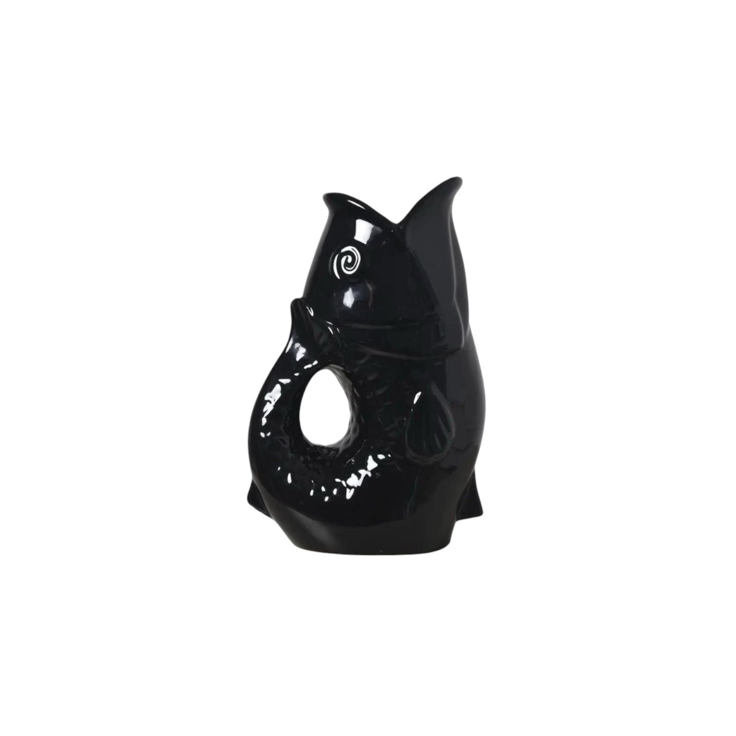 Opjet Paris Fischkrugvase Schwarz