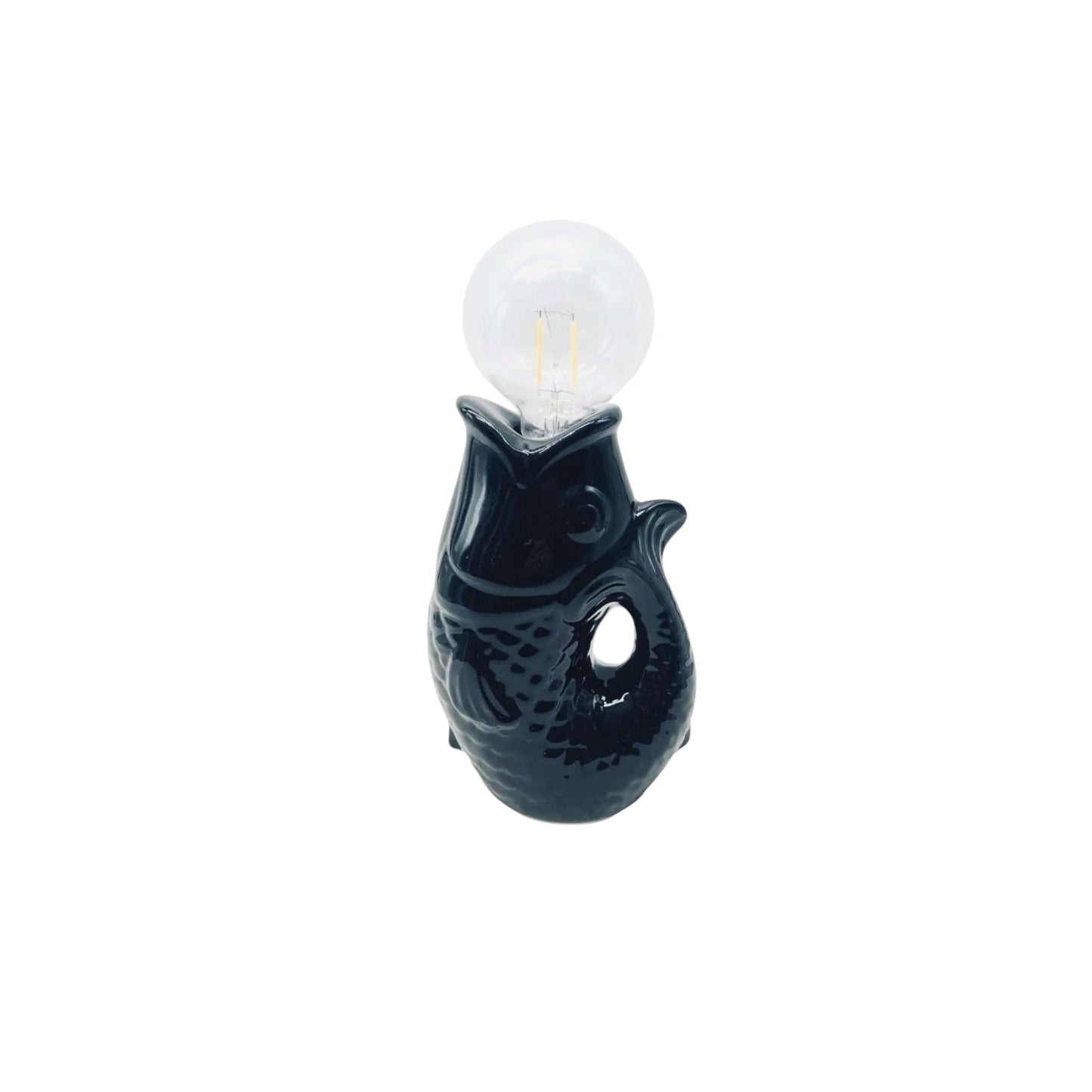 Opjet Paris LED Lampe Fisch Schwarz
