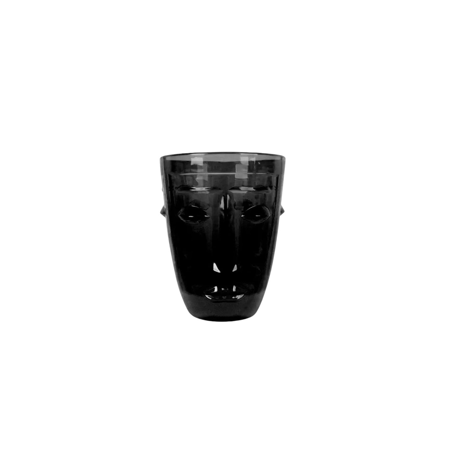 Opjet Paris Glas mit Gesichtsform Schwarz