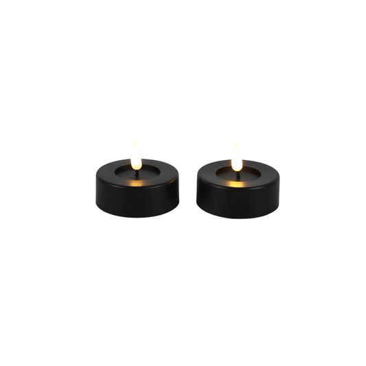 Countryfield Maxi Teelicht LED Schwarz