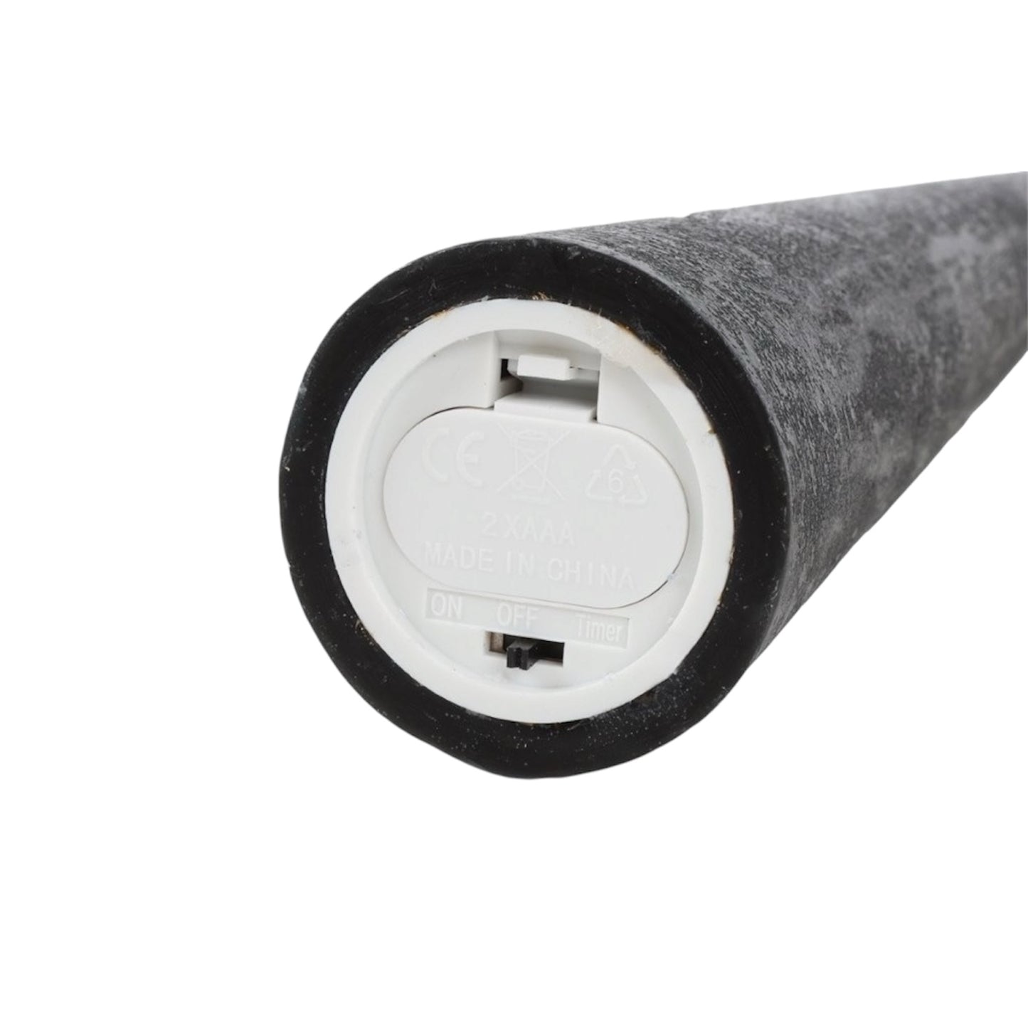 Countryfield Kerze Kegel LED Schwarz