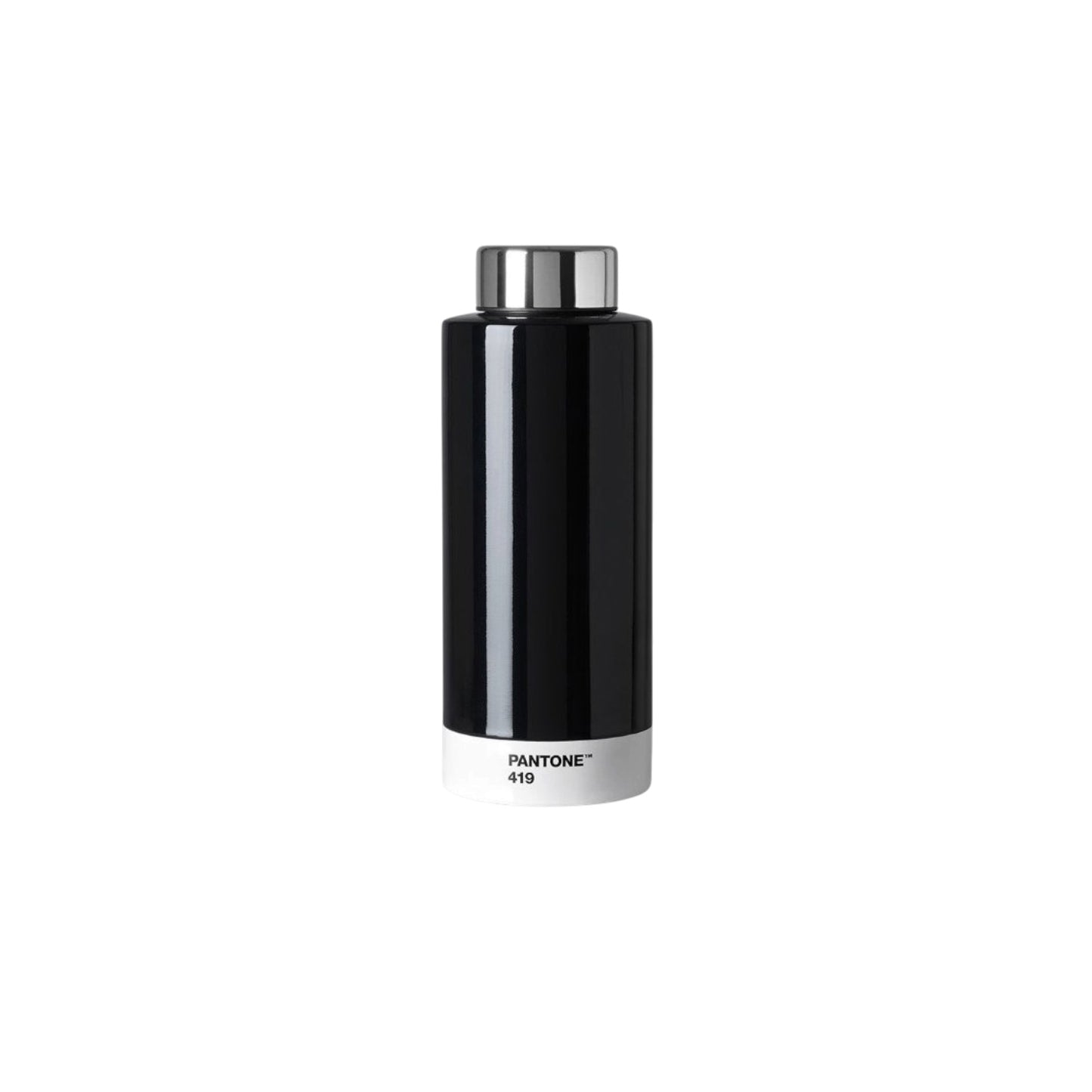 Pantone Trinkflasche Schwarz 419