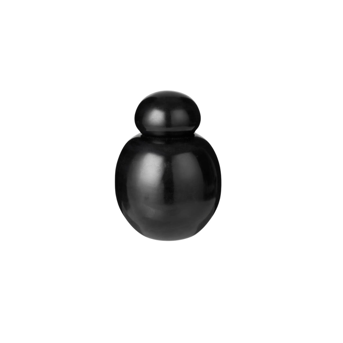 Nordstjerne Marblelous Glas III mit Deckel Schwarz