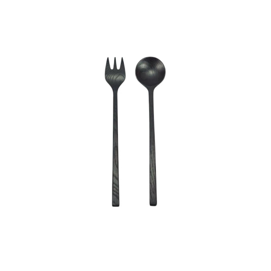 SERAX Servier-Set La Mère (2-er Set) Schwarz
