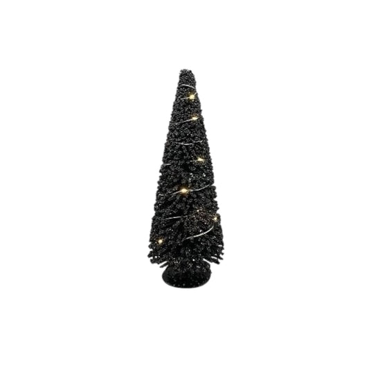 Tannenbaum LED Lumière Schwarz