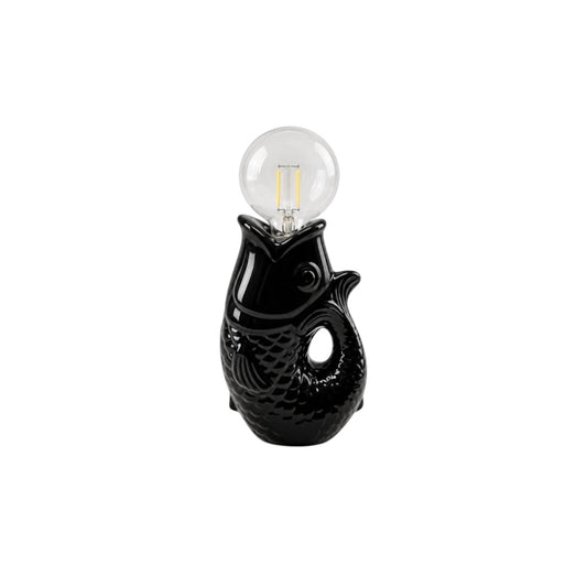 Opjet Paris LED Lampe Fisch Schwarz