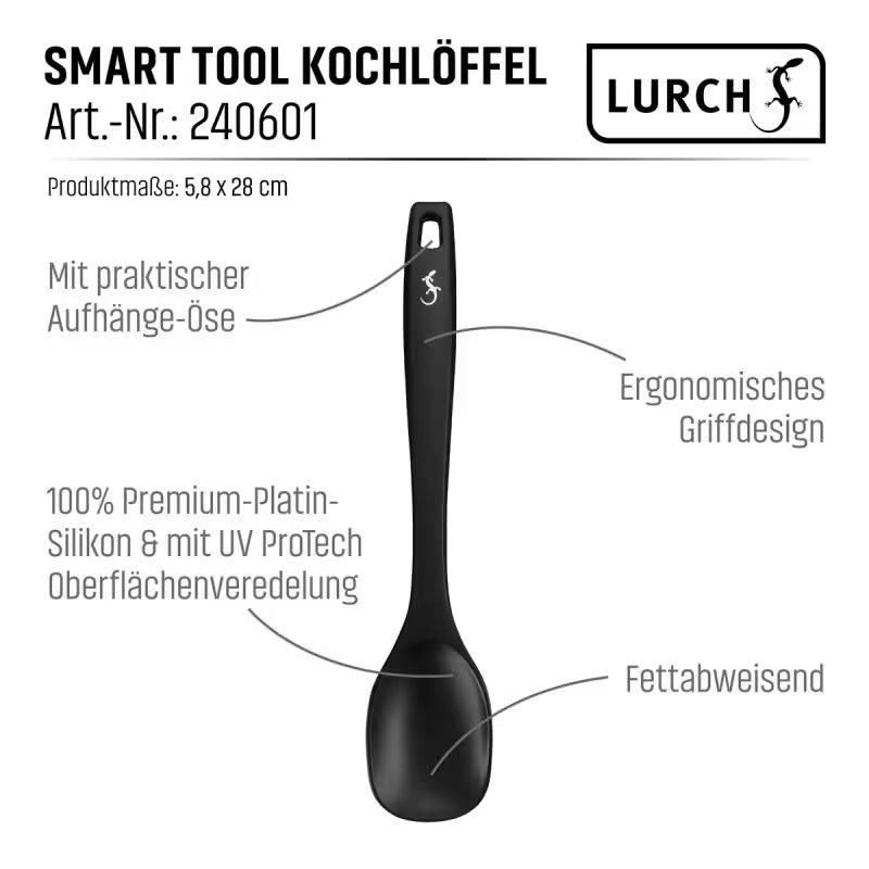 Lurch Smart Tool Kochlöffel Schwarz