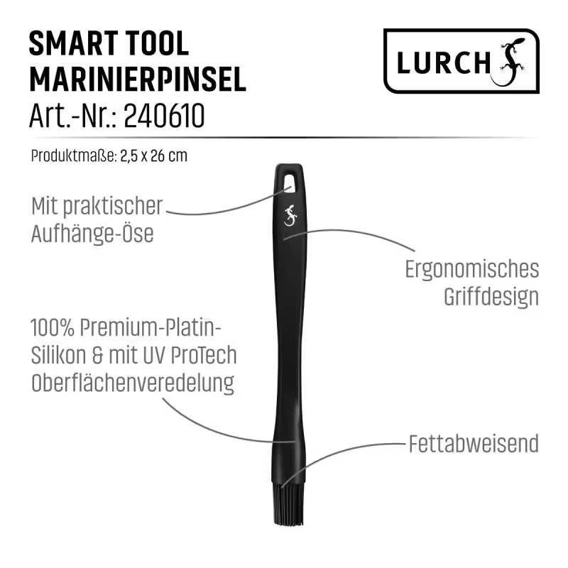 Lurch Smart Tool Marinierpinsel Schwarz