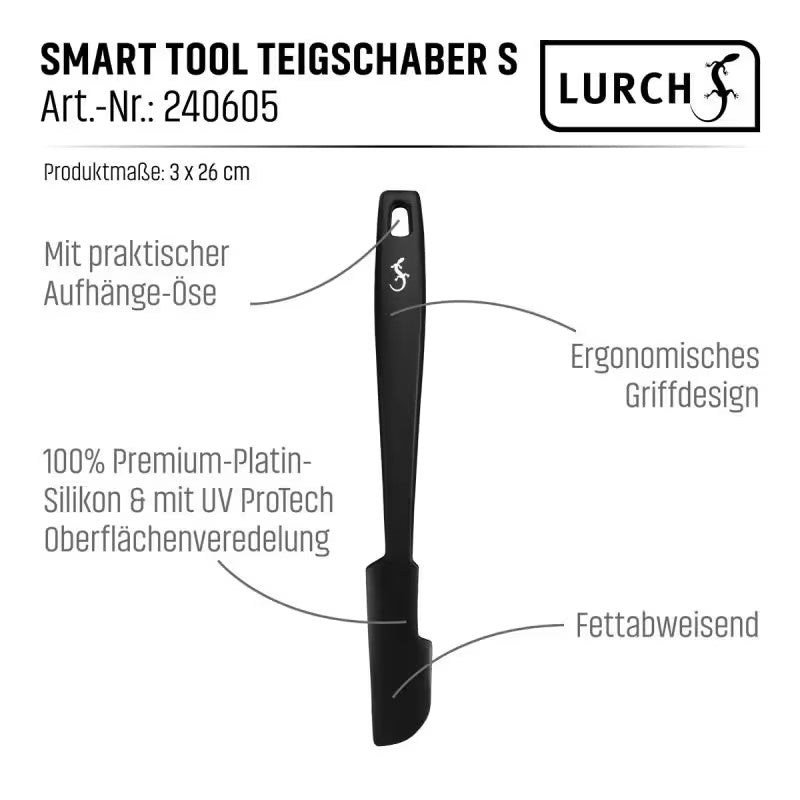 Lurch Smart Tool Teigschaber S Schwarz