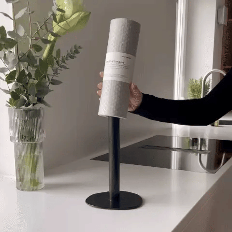 nordesign Küchenrollenhalter Schwarz –