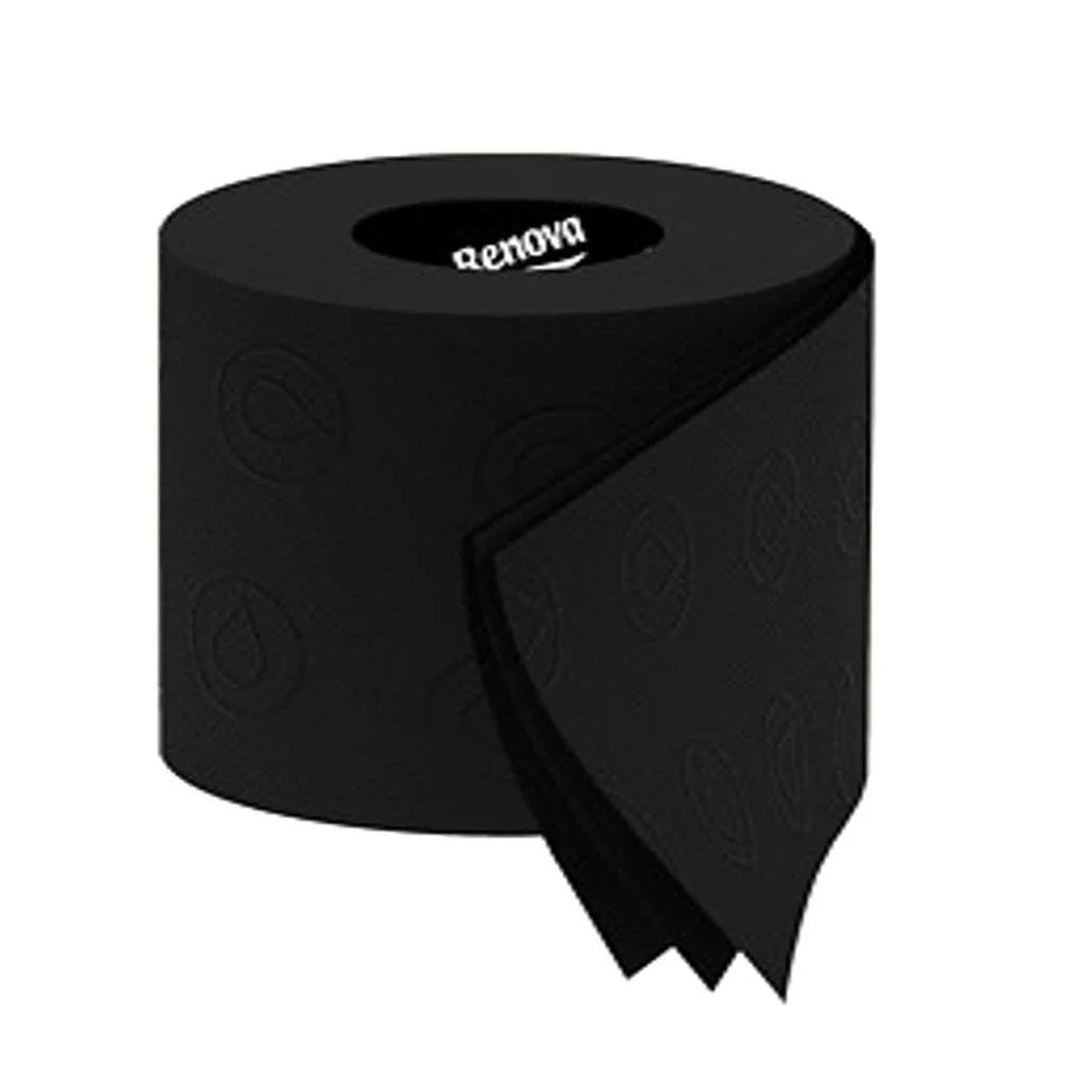 Renova Toilettenpapier (6-er Set) Schwarz